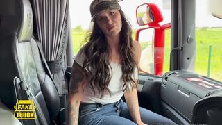 Arabella Mia Rides A Trucker’s Big Cock