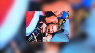 Rhea Ripley WWE Goth Got Nude Nipples Slip On Ring Leak