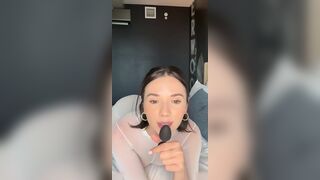 Eve Sweet Pleasures Herself With A Plugged Ass