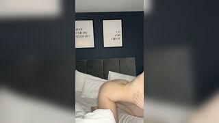 LaylaDream Teases In Lingerie Across The Mattress
