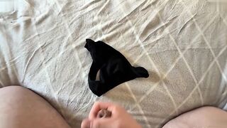 Squirtonyte Masturbates With His Stepsister’s Lingerie