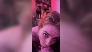 Ivory Fox Gives Deepthroat Before Cowgirl Ride