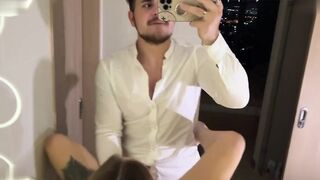 Bella Mur Gets Fucked By Darko Against Bathroom Mirror