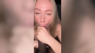Nicki Babe Sucks And Jerks A Big Black Cock