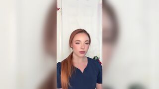 Autumn Nelson Fucks A Strap-On As A Sexy Nurse