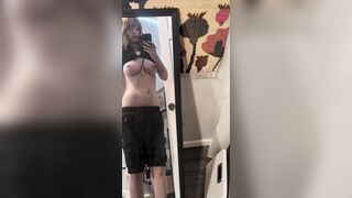 Studygreed AKA Fascist.eth Selfie Of Dropping Her Juicy Nude Tits Out Onlyfans