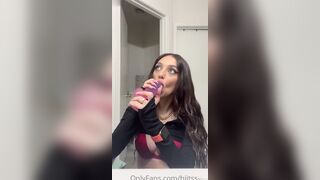 Senya Marin Teases And Pleasures A Toy In The Shower