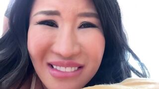 Suki Sin Enjoys Hard BBC In Steamy Interracial Session