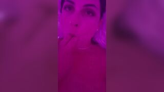 Frenchierose AKA Cheriierose Giving Head On A Fan And Let Him Fuck Her Pussy