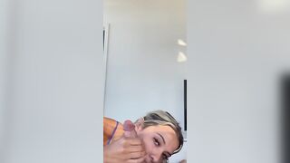 Madiiitay Swallows A Load After Deepthroating