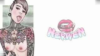 Lesya Moon, Purple Bitch And Nerwen Share A Passionate Group Session