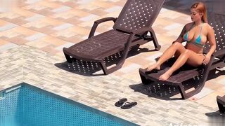 Anissa Miller Catches Her Stepson Masturbating During Sunbathing