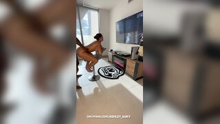 Ashley Aoky Rides Cock During PS5 Gaming Session