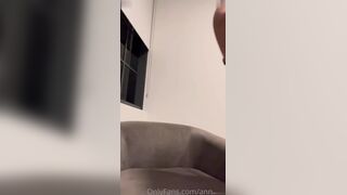 Annabgo Pleasures Herself On The Couch