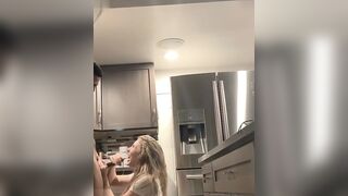 Lena Paul Rides A Thick Cock While Cooking