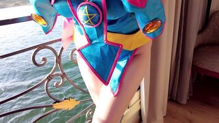 Pan Piano Yu-gi-oh Dark Magician Girl Nude Cleavage Flashed On Boat Leak Video