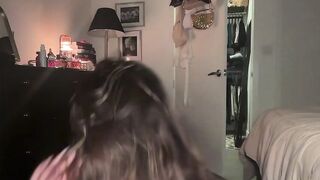 Trixieboo21 Sucking Dildo On Livestream And Squirt Hairy Nude Pussy Latest Onlyfans Leak Video