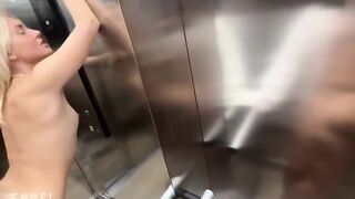 Lia Engel Gets Ravished In A Moving Elevator