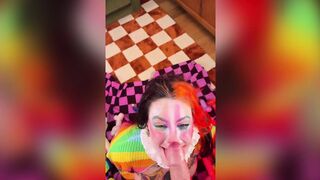 Power_midget Clown Sucking Cock In POV Leak