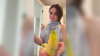 Megnutt02 Latest Ppv Blue Sweater Nude Tits Slipped Out And Fuck With Banana Leak Onlyfans