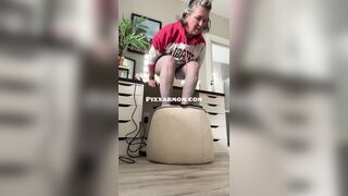 Ishrn Aka Pixxarmom Taking The Girthiest 6 Inches Cock In Ass Onlyfans Video