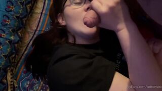Alice Cottonsox nerdy teen sucking dick Onlyfans Leak
