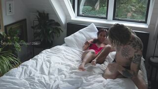 Miaz1234 Sucking Off White Cock On Vacation And Rides In Pussy Leak Onlyfans Video