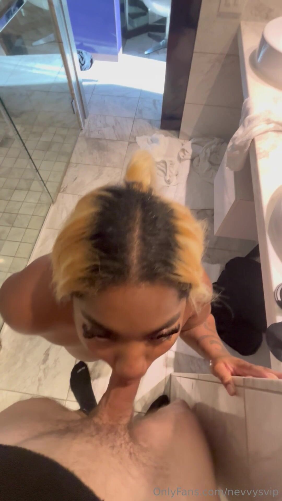 Pov sucking white dick